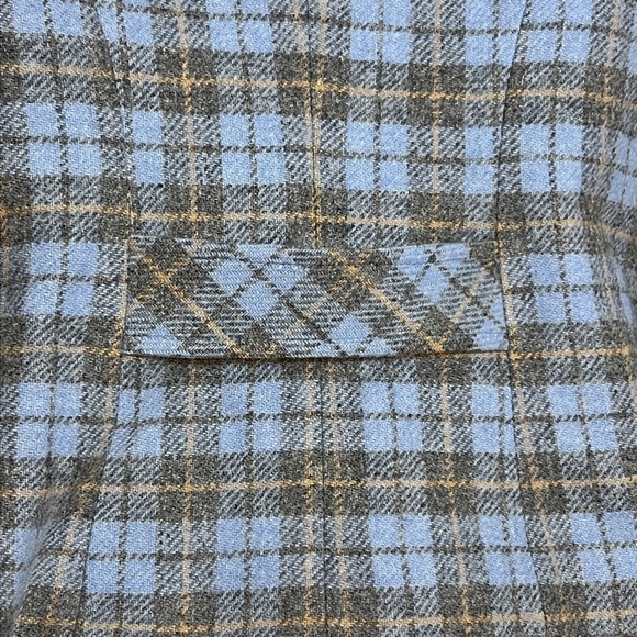 Pendleton Virgin Wool Lambs Wool Plaid Jacket Size 4 - Picture 6 of 17